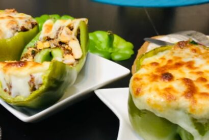 Thumbnail for Chicken And Quinoa Stuffed Peppers