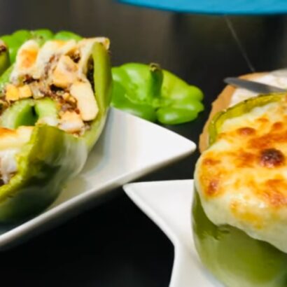 Chicken And Quinoa Stuffed Peppers