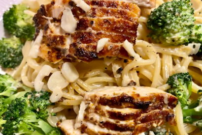 Thumbnail for Chicken Zoodle Alfredo Recipe