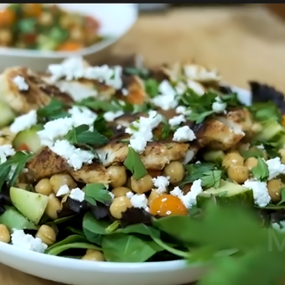 Chicken and Chickpea Salad Recipe