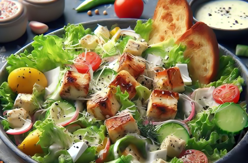 Easy Chicken Caesar Salad Recipe Healthy