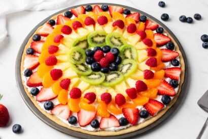 Thumbnail for Fruit Pizza Recipe Easy No Cream Cheese