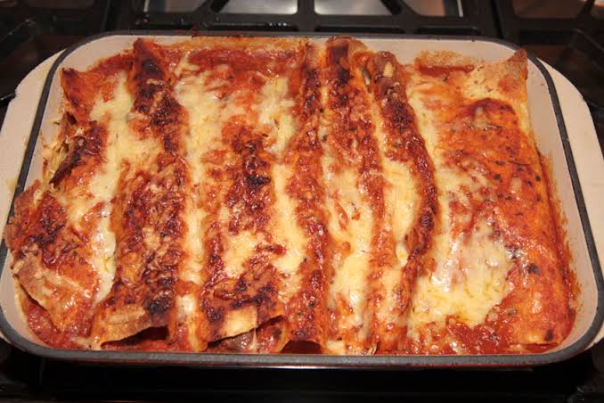 Best Chicken Enchiladas Recipe with Cream of Chicken Soup