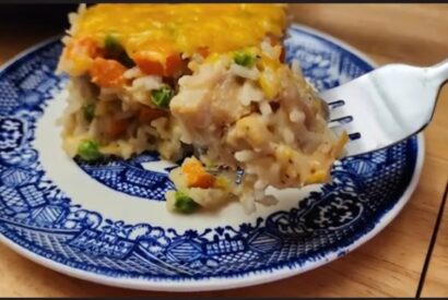 Thumbnail for Chicken and Rice Casserole Recipe With Cream