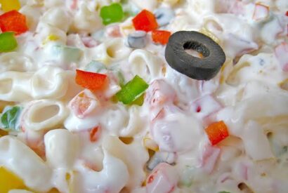 Thumbnail for Creamy Chicken Pasta Salad Recipes Easy