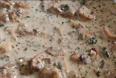 Thumbnail for Keto Chicken and Mushroom Creamy Sauce Recipe