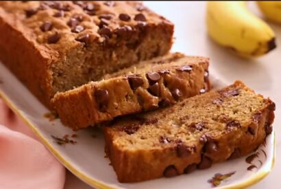 Thumbnail for Best and Easy Chocolate Chip Banana Bread Recipe